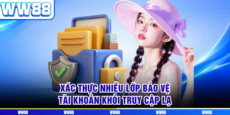 Xác thực nhiều lớp bảo vệ tài khoản khỏi truy cập lạ